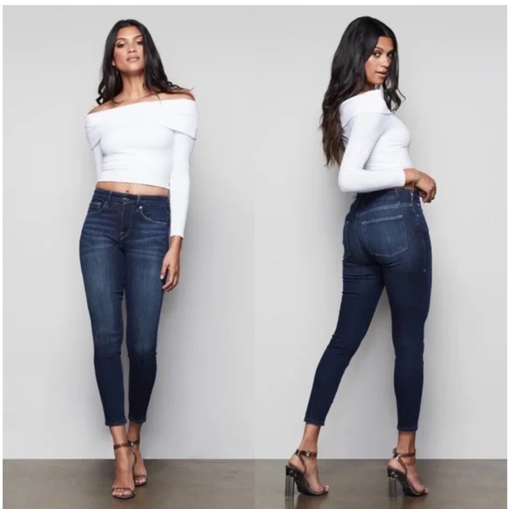 Good American - Good Legs dark medium blue - size 2 or 26